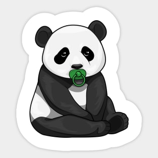 Panda Pacifier Sticker